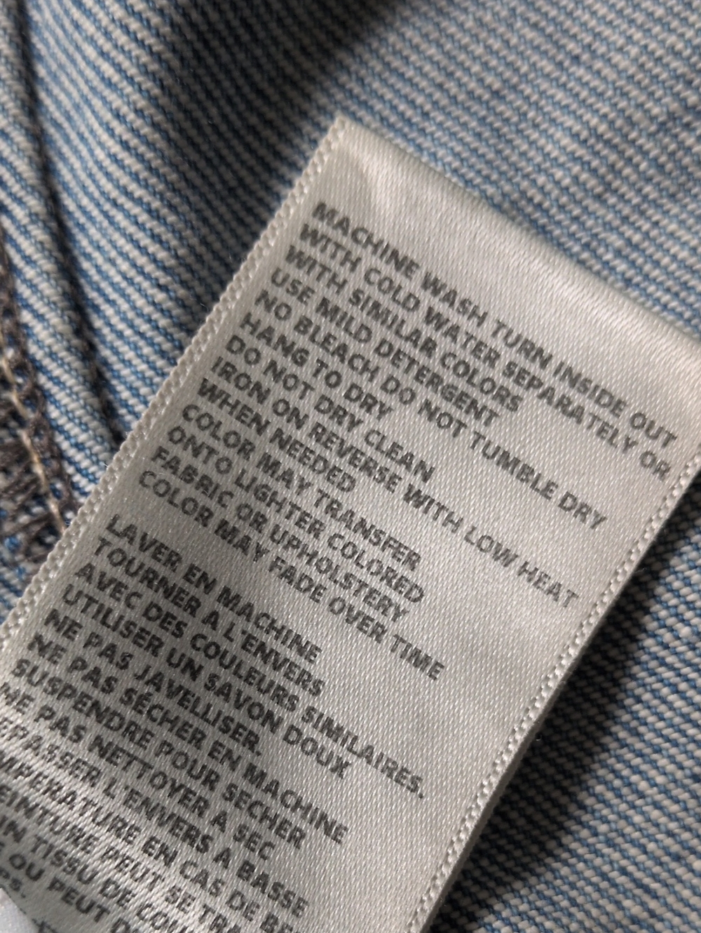 L'AGENCE I Blue Denim Open Front Anchor Button Cropped Wayne Blazer Jacket, M - Picture 11 of 13